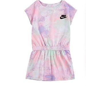 Nike Girls Sky Dye Dress Short Sleeve Size 6x NWOT